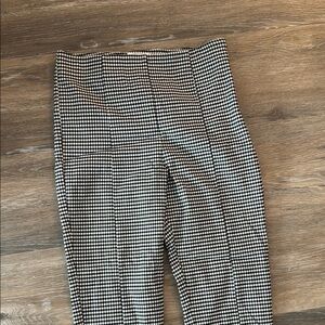 Lovers + Friends Black and White Gingham capris